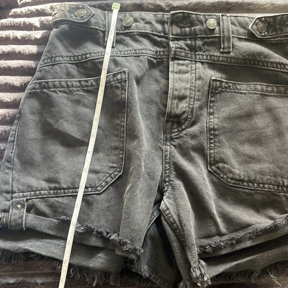 Free People We The Free Pamela Midrise Cuffed Denim Shorts | Size 27 | NWT - Picture 8 of 9